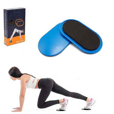 2PCS/Set Gliding Discs Slider Fitness Disc Exercise Sliding Abdomen Training